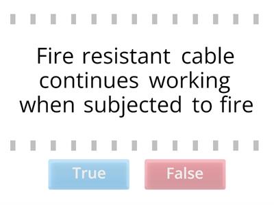 Cable Type True or False 