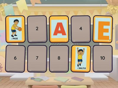 APRENDER LAS VOCALES EN EL BASQUETBOL