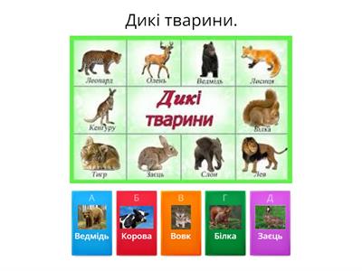 У світі тварин