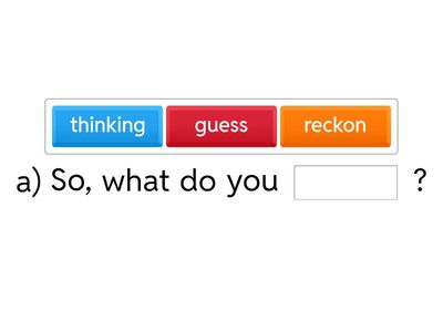 E4P Meetings; Expressing opinions (In Company Vocab.)