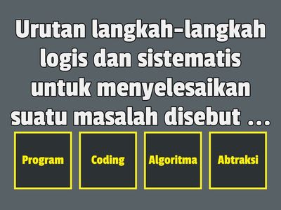 Algoritma