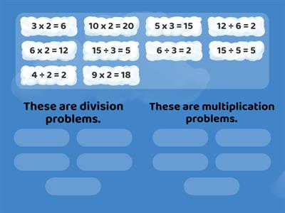 Multiply or Divide Group Sort