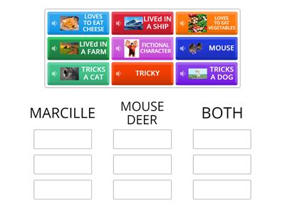 Marcille and Mouse Deer