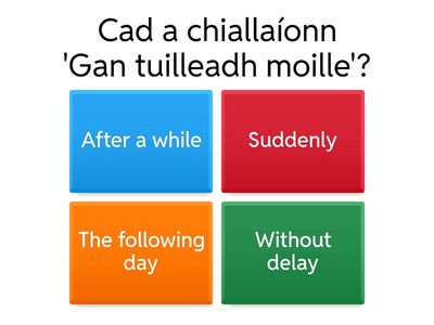 Gaeilge: Frásaí