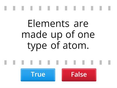 Periodic Table True or False