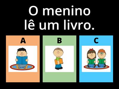 Compreensão de frases simples 