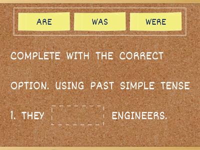 PAST SIMPLE TENSE I