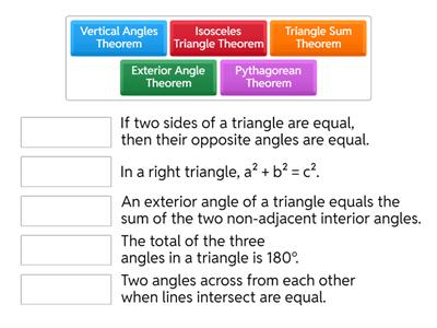Theorem Match-Up