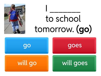 Future - will, won't 6-3반