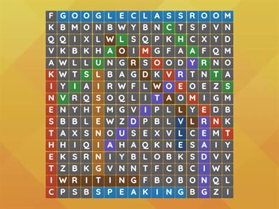 ICT Wordsearch