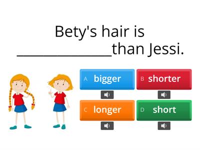 COMPARATIVE SHORT ADJECTIVES