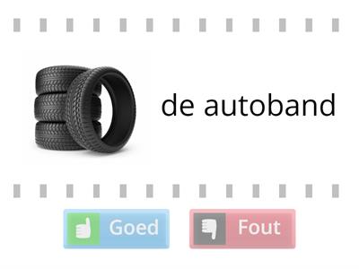 In de autogarage - goed of fout? Groep 2/3 # Meester Max