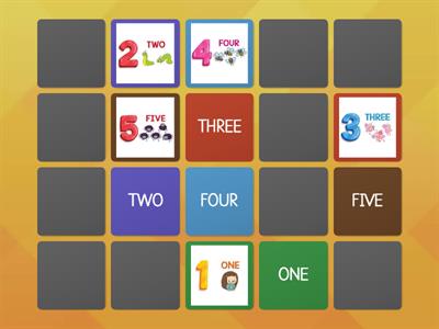 MEMORY GAME-NUMBERS