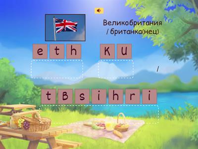 Countries Nationalities 