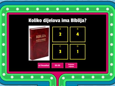 BIBLIJA - STARI I NOVI ZAVJET