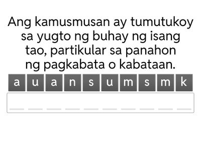 TALASALITAAN: URBANA AT FELIZA