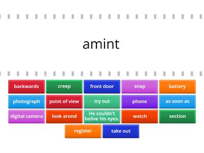 Project3/4th ed. Unit 6/c vocabulary