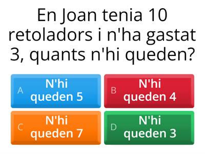 PROBLEMES MATEMÀTICS 1r