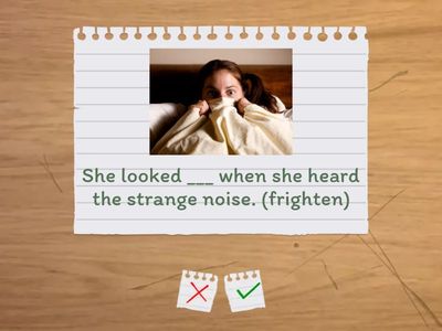 Participial adjectives