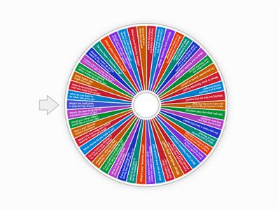 Get To Know You Question Wheel