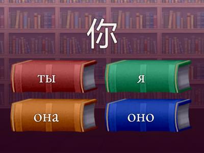 Copy of Местоимения китайский