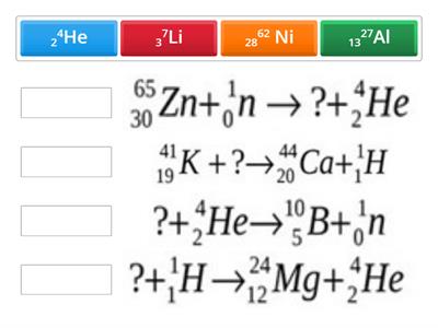 Ядролық реакциялар