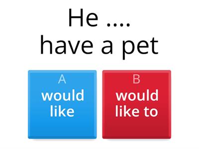 would like/would like to