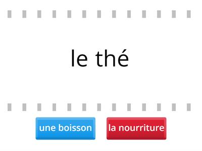 Boisson ou nourriture? Le petit déjeuner