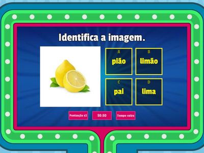 Leitura de palavras - 1.º ano