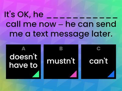 Gold Experience A2P Unit 6 QUIZ Activity 1 - Grammar