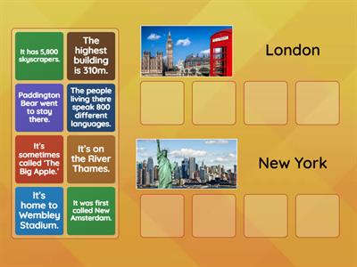 Headway Elementary Un.9 London or New York?