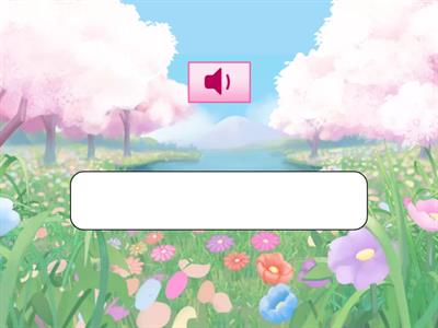 Language Arts spelling words