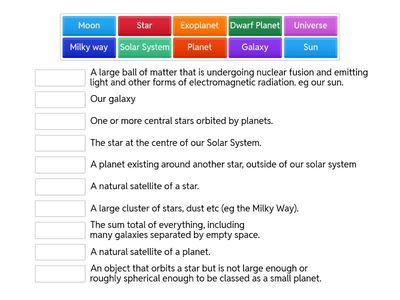 Space Definitions 