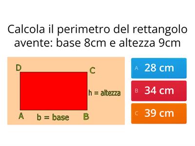 Perimetro area e formule inverse