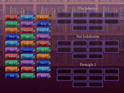 Irregular verbs set 3 (21-30)