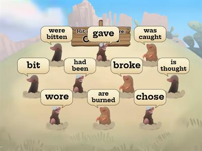 Find the verbs in the passive voice