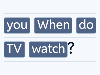 Put the words in the correct order
