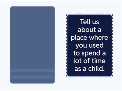  B21 3B SPEAKING  Past and present habit