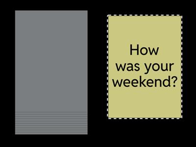 Conversation Practice Cards - February