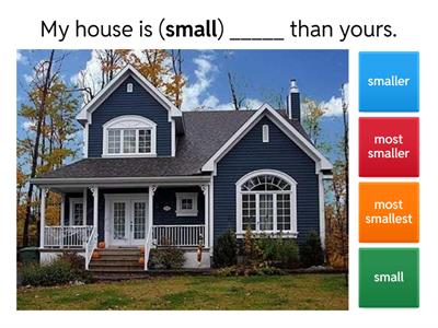 Comparative and Superlative Adjectives