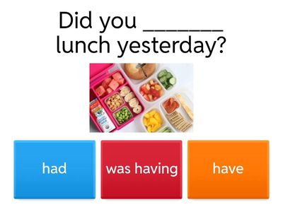 Past Simple or Past Continuous?🤩