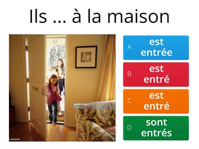 Le passé composé avec être et avoir 