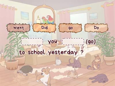 Simple Past Tense Questions