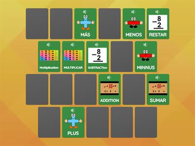 MATH SYMBOLS MEMORY GAME