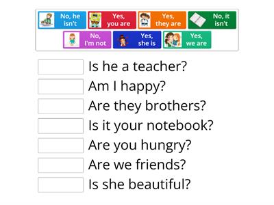 To be verb Interrogative form and short answers