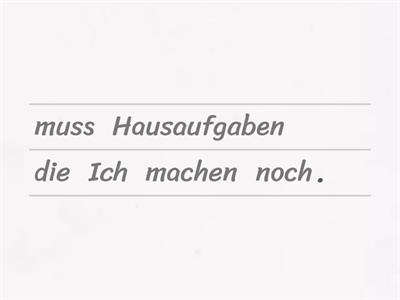 Hausarbeiten + Modalverbs (Klett 3.2)