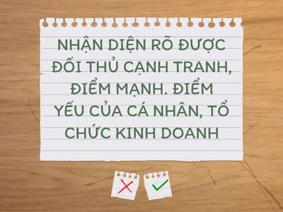 NỘI DUNG CƠ BẢN CỦA KẾ HOẠCH KINH DOANH