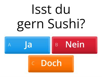 Schritte 1 Kapitel 6 Ja-Nein-Frage: Ja-Nein-Doch