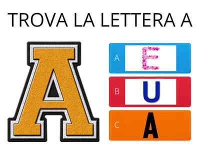 LETTERA A 