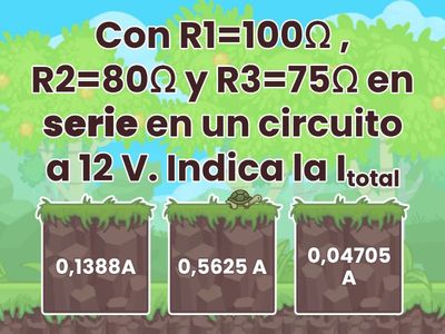 circuito serie y paralelo de 3 Resistencias 